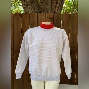 1989-1990s Vintage Gopher Sport turtleneck sweatshirt Size Medium.
